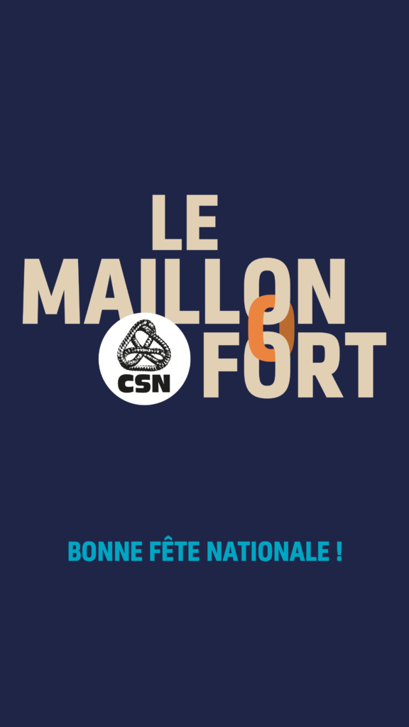 Le Maillon Fort, Bonne fête nationale!