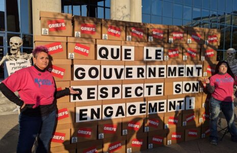 Le gouvernement ne respecte pas ses engagements