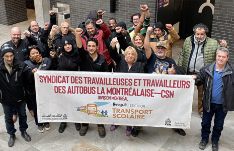 Adoption de la dernière offre chez Autobus La Montréalaise, division Montréal