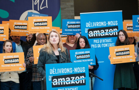 Amazon : la CSN appelle au boycottage de la multinationale américaine